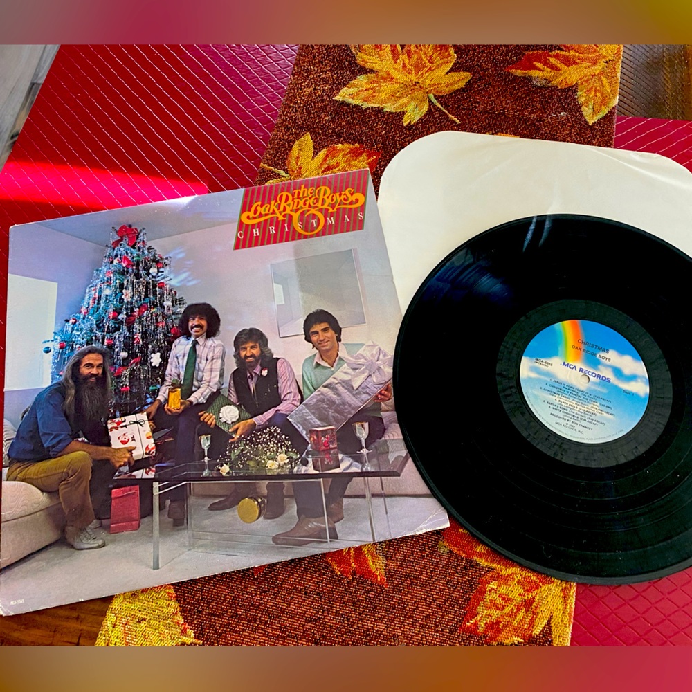 Vintage The Oak Ridge Boys Christmas Vinyl LP Record 1982